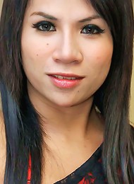 Hairy Little Ladyboy In Solo Jerk Off